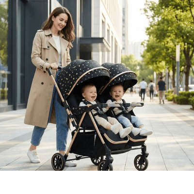Poussette double | Confort Serein