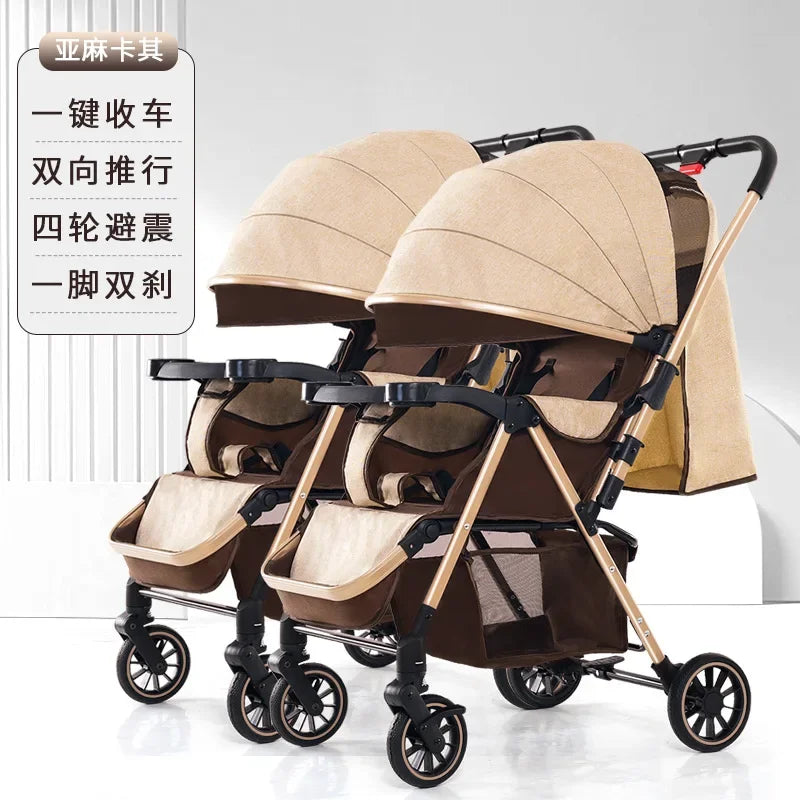 Poussette double | Confort Serein