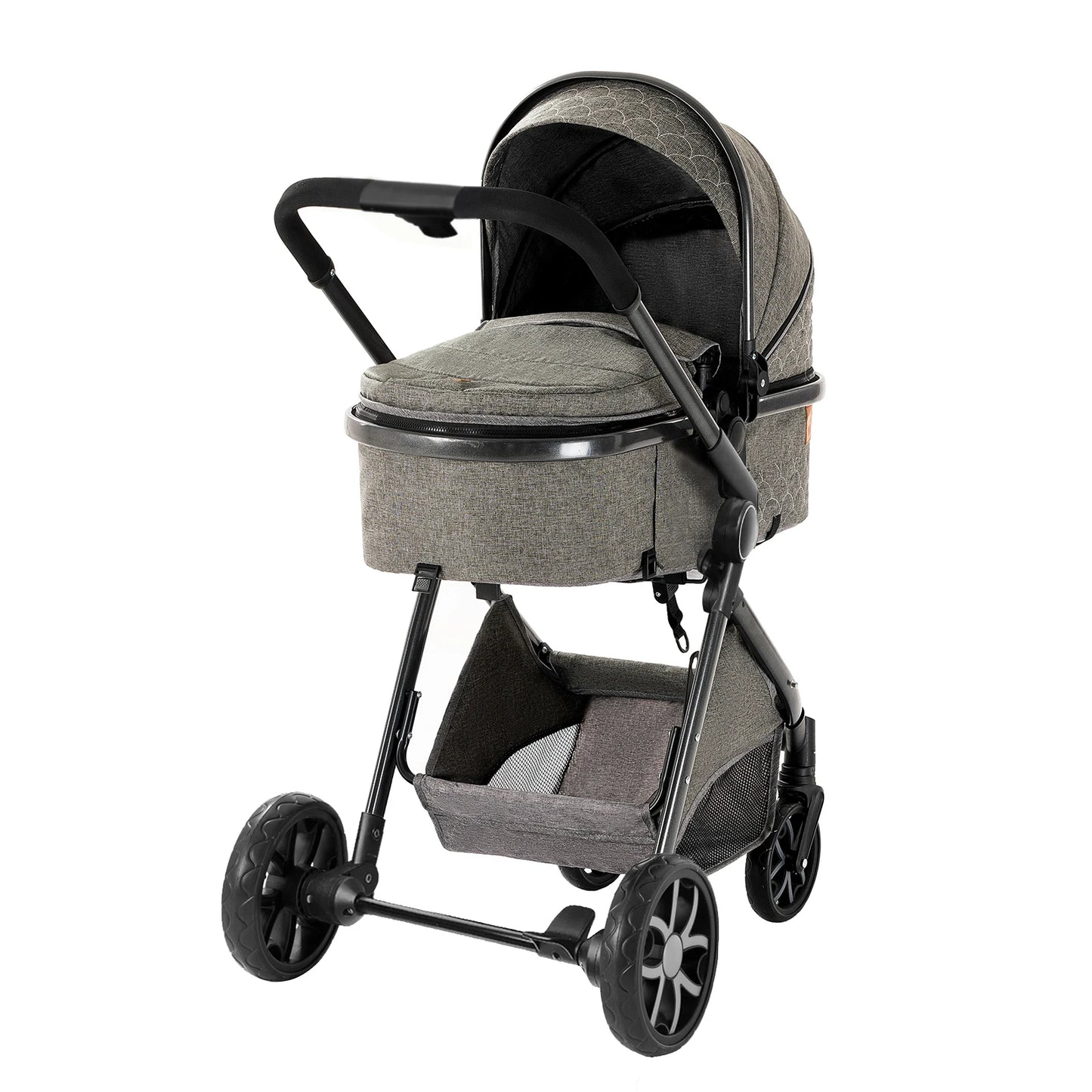 Poussette 3 en 1 pour bébé| Évolutive