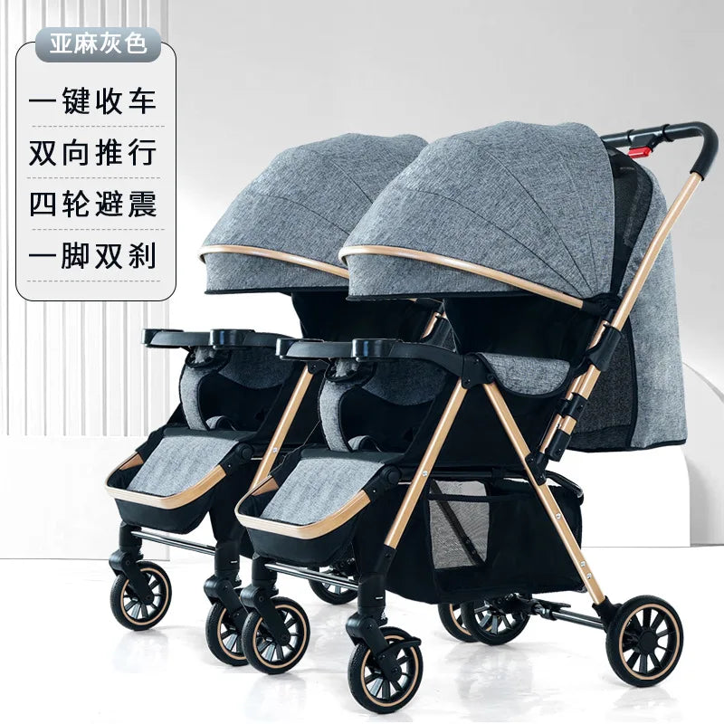 Poussette double | Confort Serein