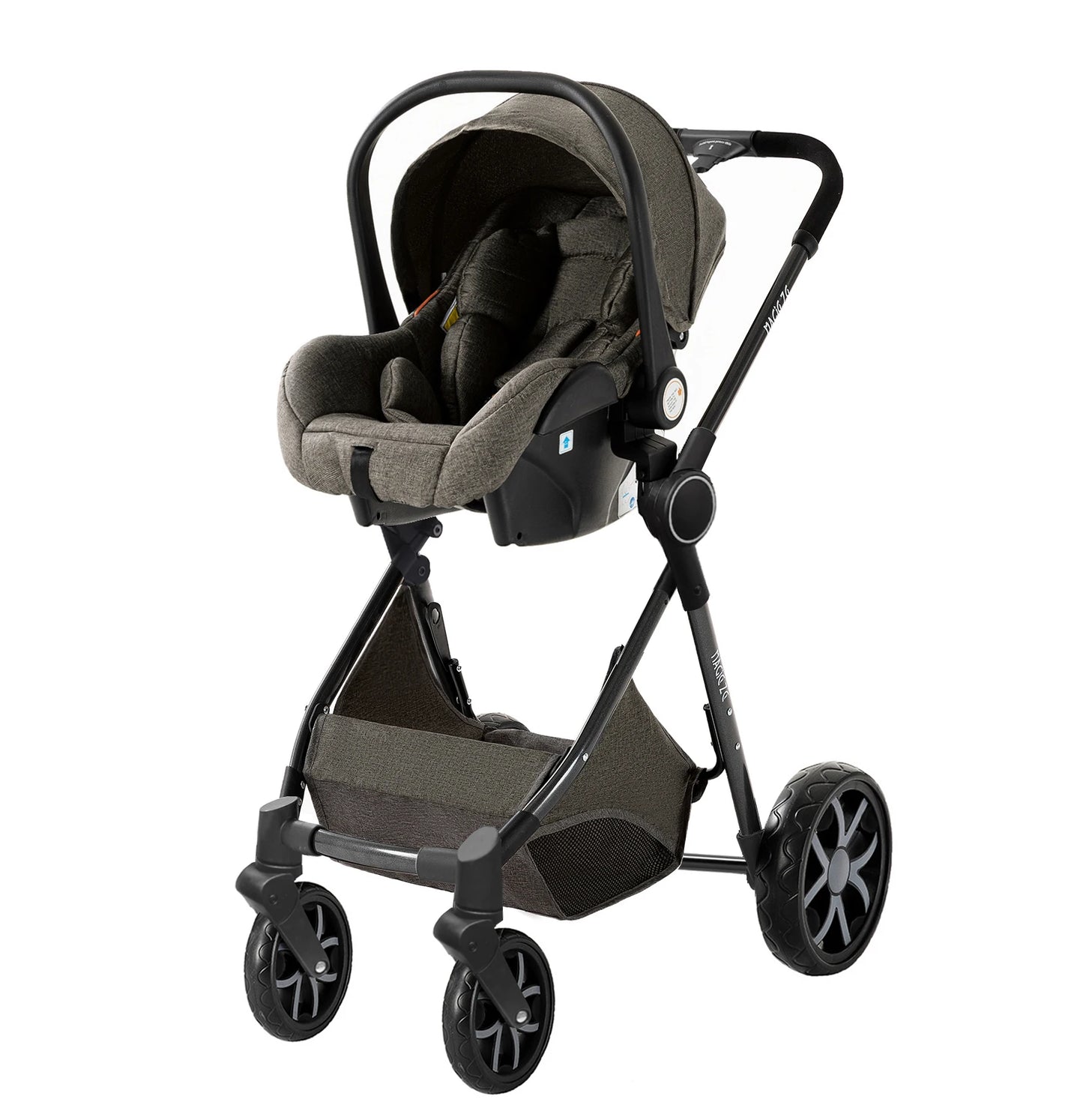 Poussette 3 en 1 pour bébé| Évolutive