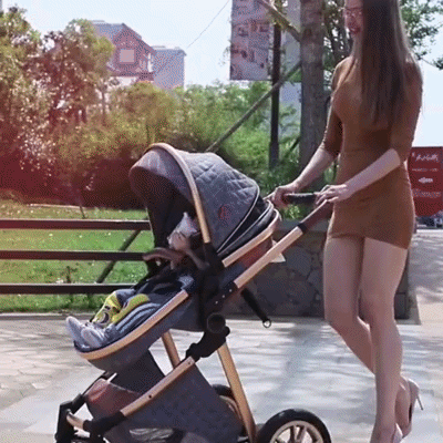 Poussette 3 en 1 pour bébé| Évolutive